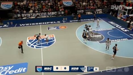 Spiel Highlights zu SYNTAINICS MBC - MLP Academics Heidelberg