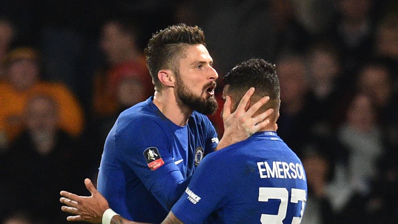 Giroud mit Tordebüt bei Chelsea-Sieg