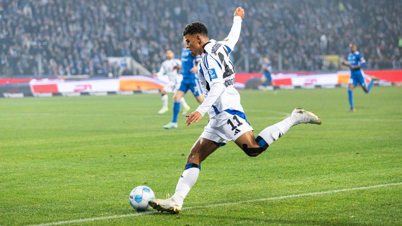 HSV-Matchwinner jubelt