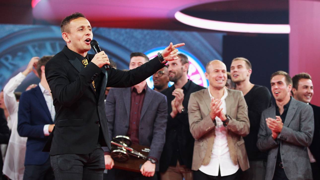 Rafinha auch als Sänger meisterlich