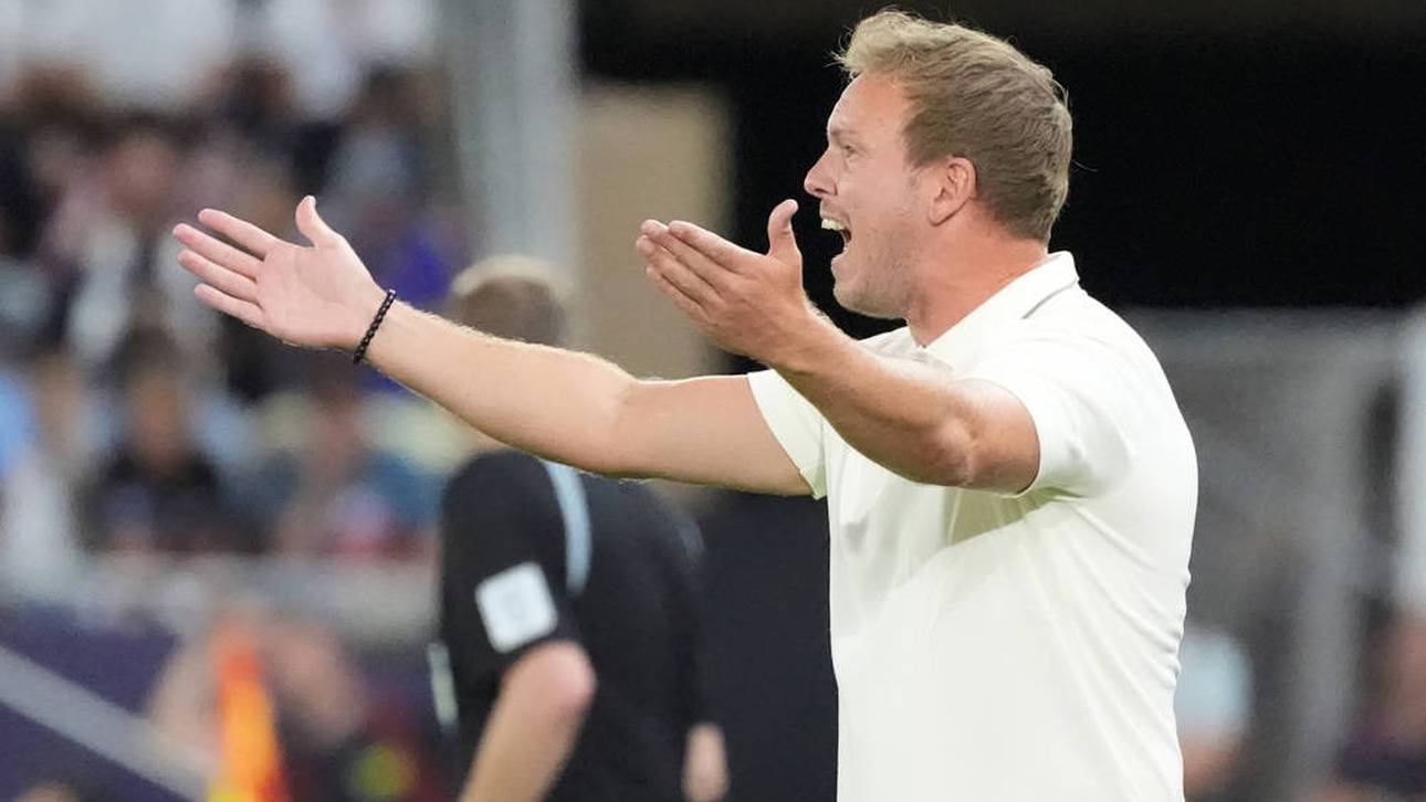 Bundestrainer Julian Nagelsmann war nach dem 0:2 in der Slowakei sauer