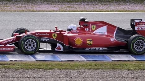 Formel 1-Tests in Barcelona-Sebastian Vettel