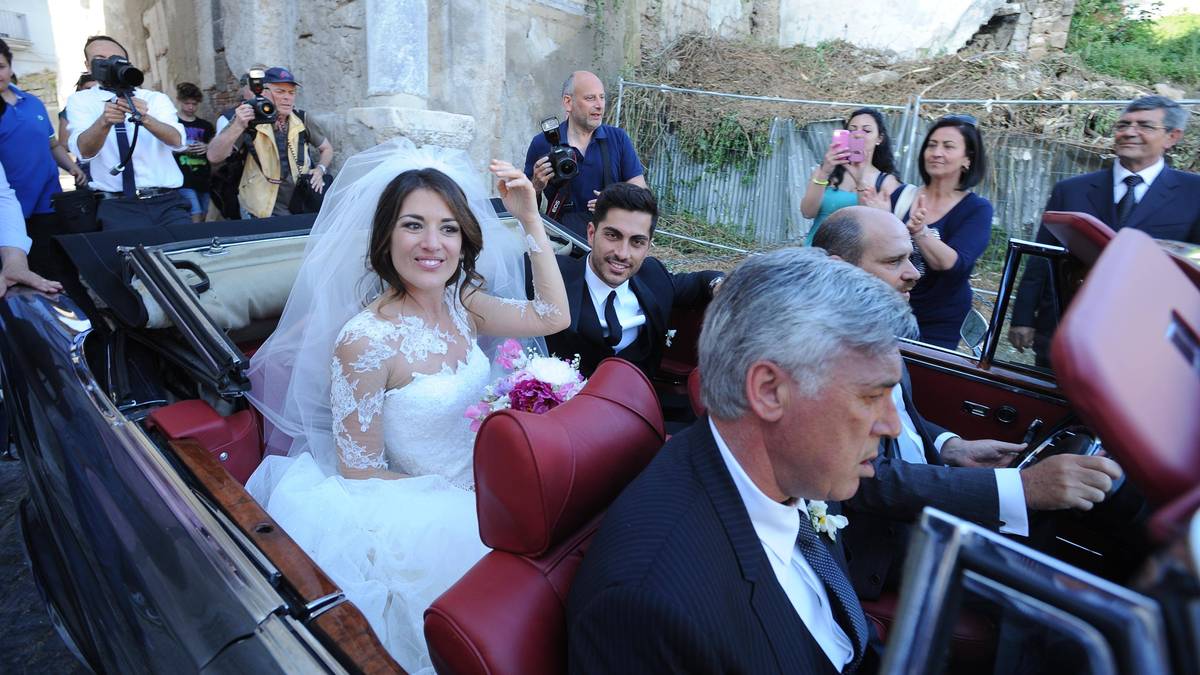 Katia wurde Journalistin, im Sommer 2014 führte Ancelotti sie vor den Traualtar