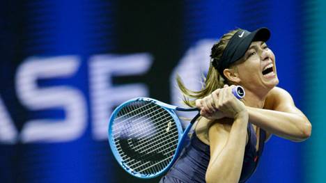 Maria Sharapova scheiterte bei den US Open 2019 an Serena Williams