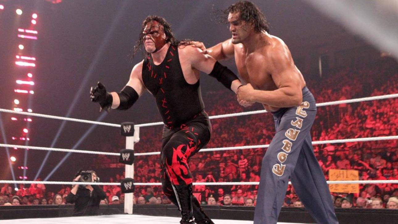 Kane und Khali in WWE Hall of Fame
