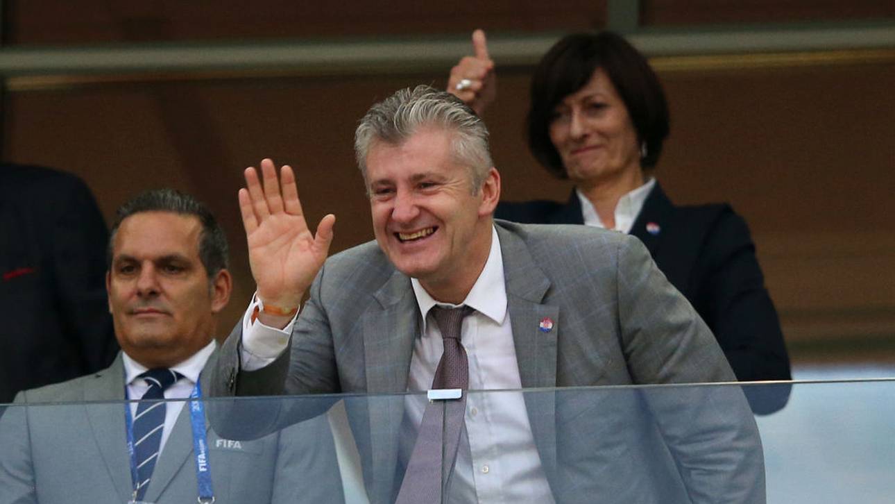 Davor Suker ist seit 2012 Präsident des kroatischen Fußballverbands