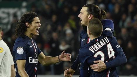 Ligue 1, St. Etienne - Paris St. Germain, Zlatan Ibrahimovic