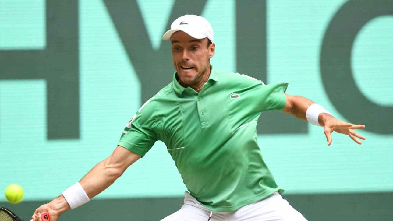 Auch Bautista Agut raus