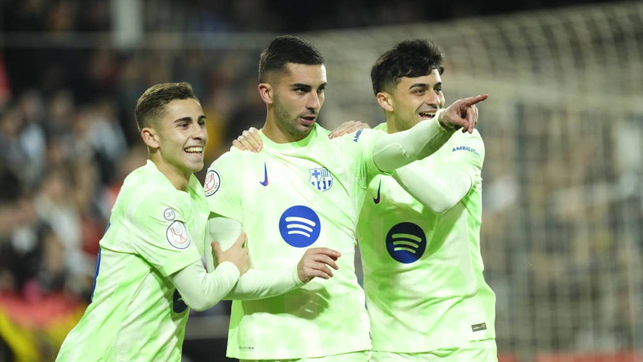 Ferran Torres liefert einen Dreierpack ab