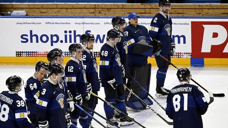 Die finnische Eishockey Nationalmannschaft steht im Spiel gegen Kanada unter Zugzwang 