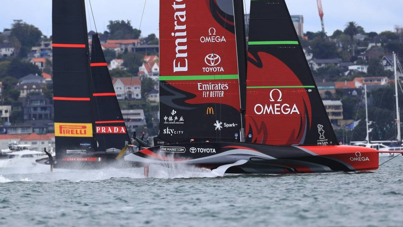 America’s Cup: Matchbälle für Neuseeland, Entscheidung vertagt