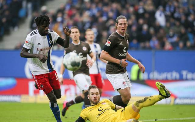 2 Bundesliga Hamburger Sv Fc St Pauli 0 2 Tore Auf Beiden