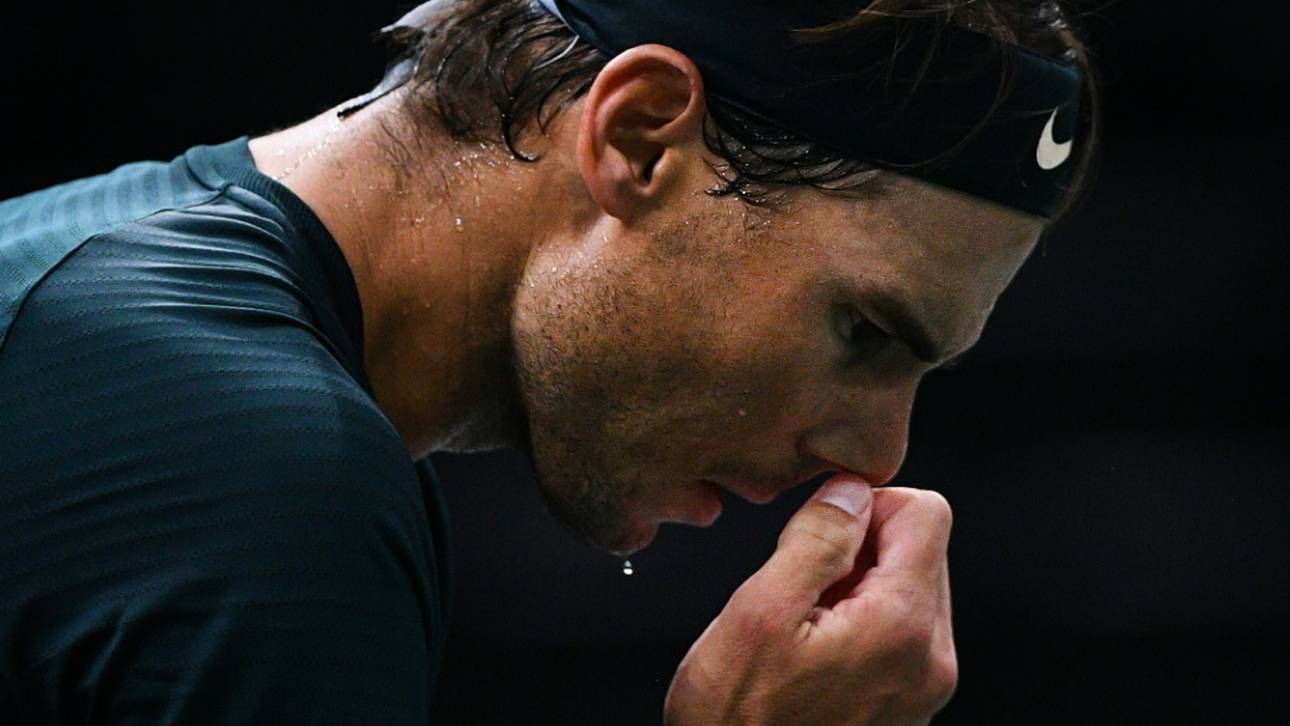 Nadal beim Masters in Paris im Halbfinale