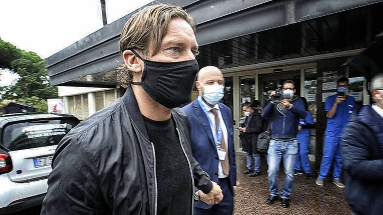 Corona: Legende Totti positiv