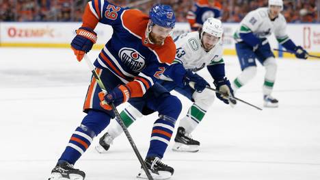 Leon Draisaitl unterlag in den NHL-Playoffs mit den Edmonton Oilers in Spiel 3 den Vancouver Canucks