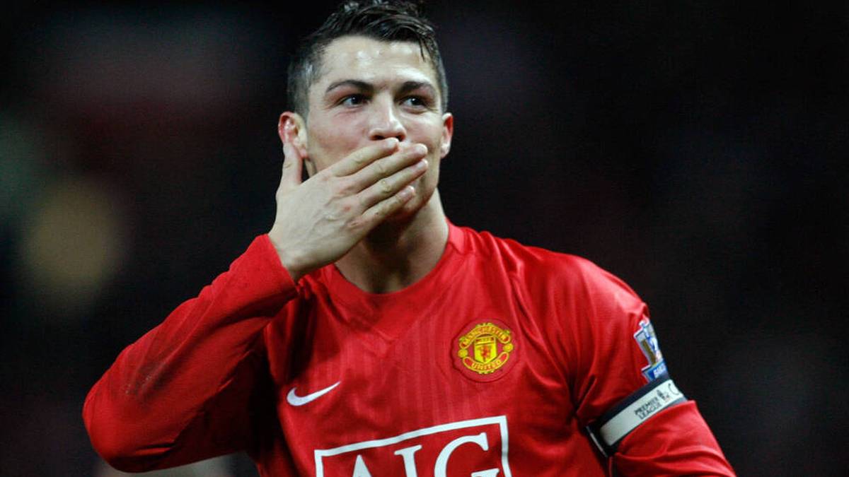 Cristiano Ronaldo war im März 2008 schon einmal Kapitän von Manchester United