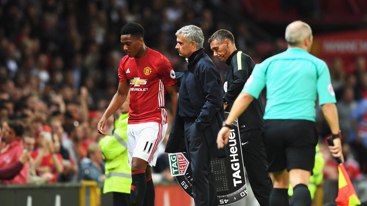 Flüchtet Martial vor Mourinho?