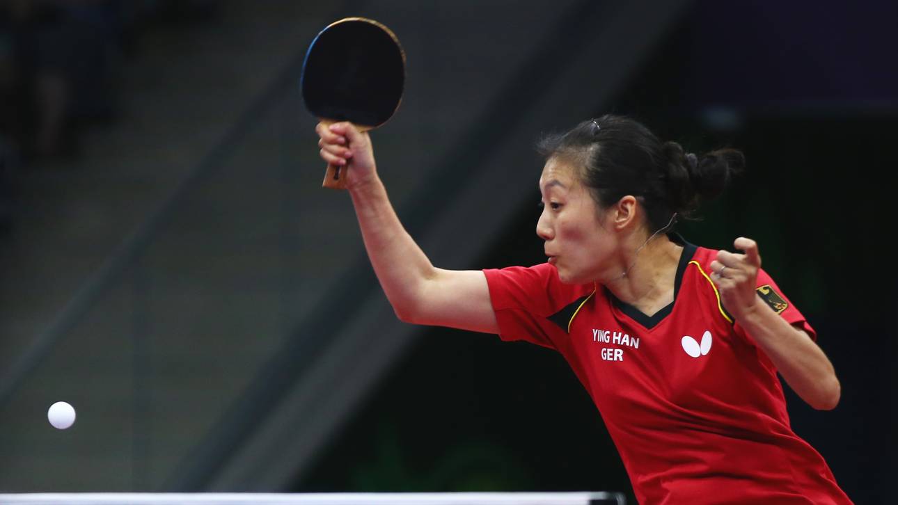 Han Ying im Halbfinale der Czech Open