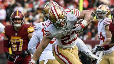 NFL-Star Christian McCaffrey könnte den 49ers länger fehlen