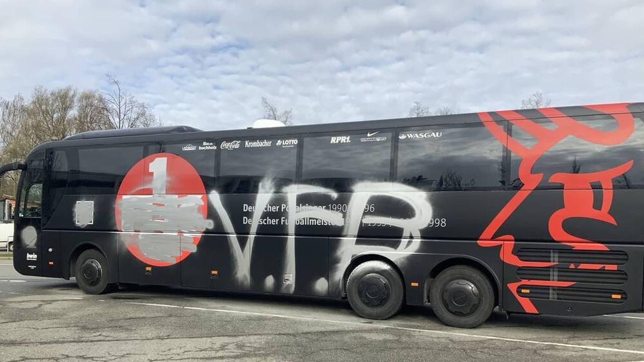 3. Liga: Attacke auf Bus des 1.FC Kaiserslautern