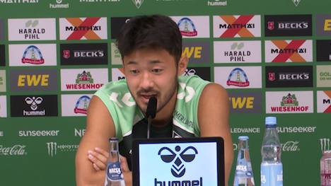 Königsklasse statt Abstiegskampf. Wenn es nach Werder-Neuzugang Yukinari Sugawara geht, ist das Ziel für diese Saison klar. 