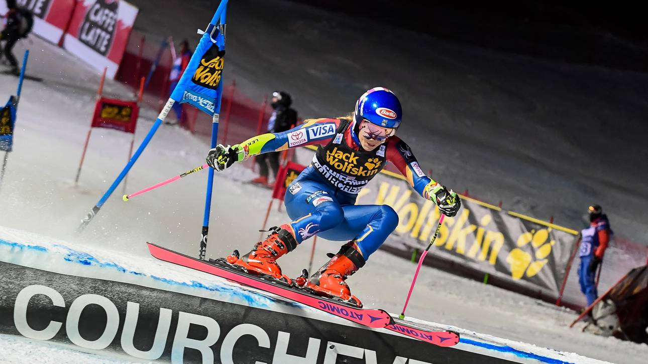 Shiffrin rast zu Courchevel-Doppel