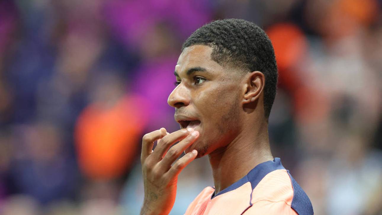 Marcus Rashford wurde von Hansi Flick bestraft 