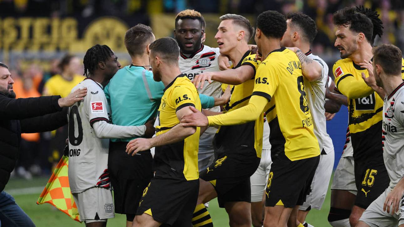 BVB vs. Bayer: Tumulte mit Nachspiel