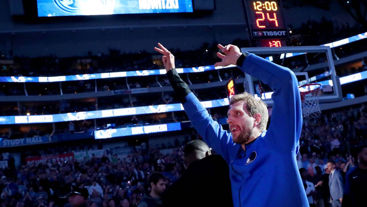 Mavs ehren Nowitzki auf Heimcourt