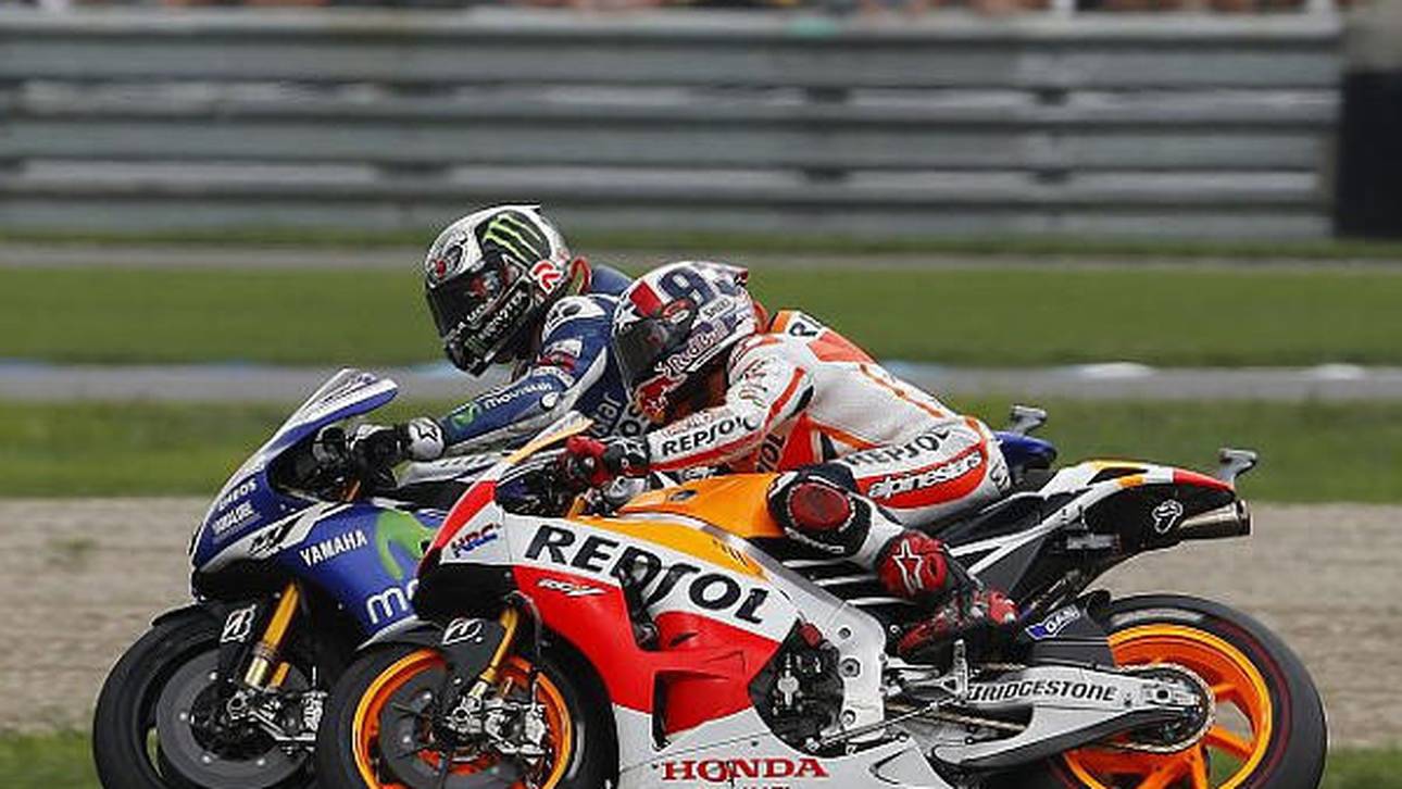Beinahe-Crash von Marquez und Lorenzo