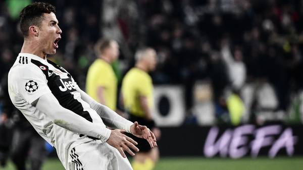Champions League: UEFA leitet Verfahren gegen Ronaldo von Juventus Turin ein, Cristiano Ronaldo droht nach seinem Jubel gegen Atletico Madrid Ärger von der UEFA