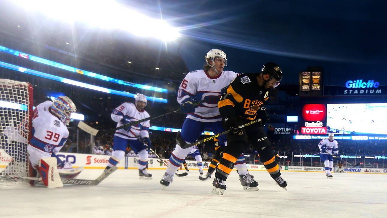 Canadiens gewinnen Freiluft-Spektakel