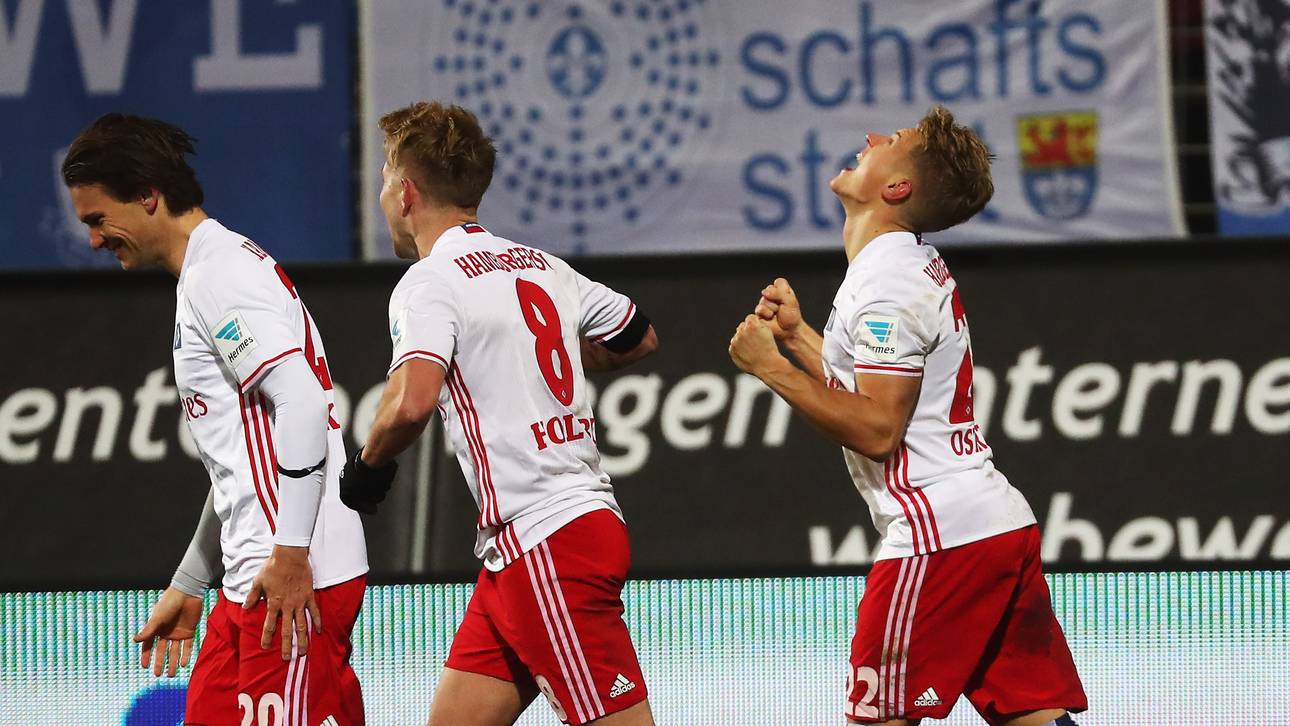 Erster Sieg! HSV fallen „die Alpen vom Herzen“