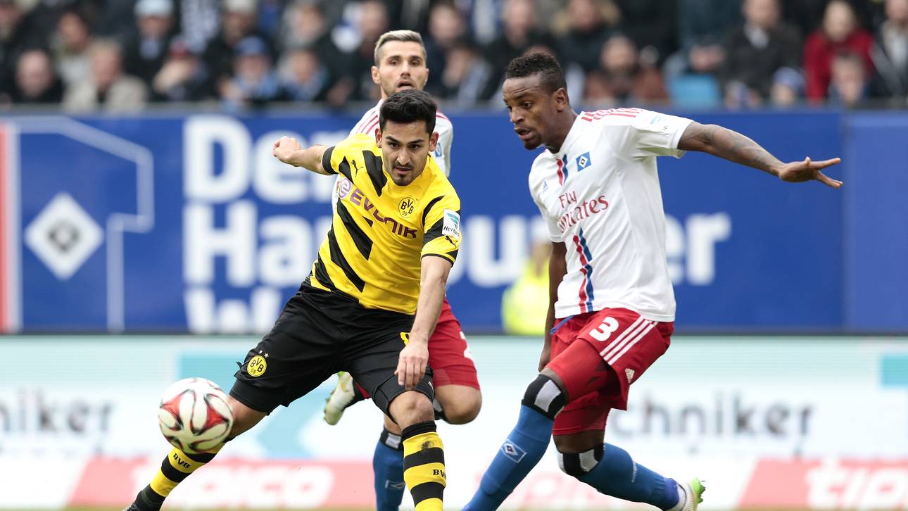 HSV und BVB üben Fouls und Fehlpässe