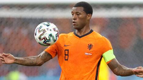 Georginio Wijnaldum erzielte gegen Nordmazedonien seinen 24. und 25.Treffer für die Niederlande und überholt damit Legende Marco van Basten.
