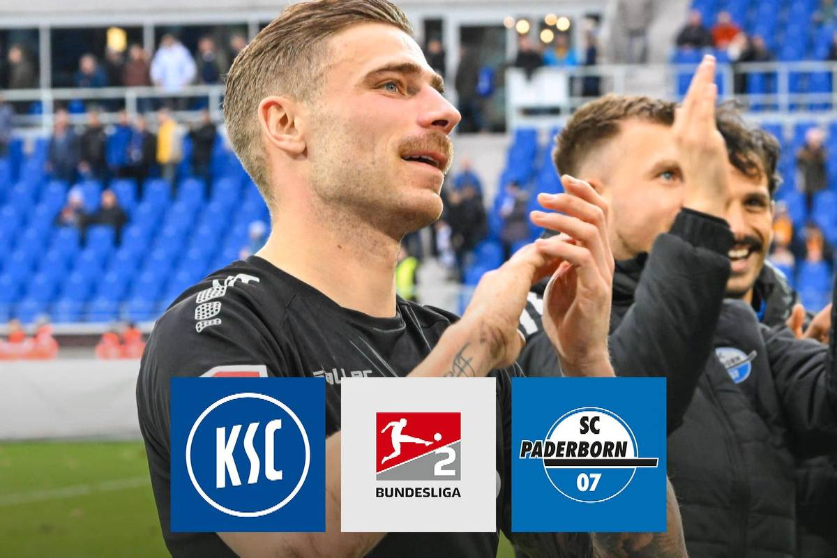 Der KSC verliert sein Heimspiel gegen Paderborn deutlich. Joker Felix Platte glänzt für die Ostwestfalen mit einem Doppelpack.