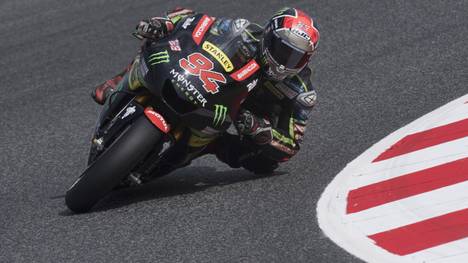 Jonas Folger fährt in der MotoGP auf einer Yamaha
