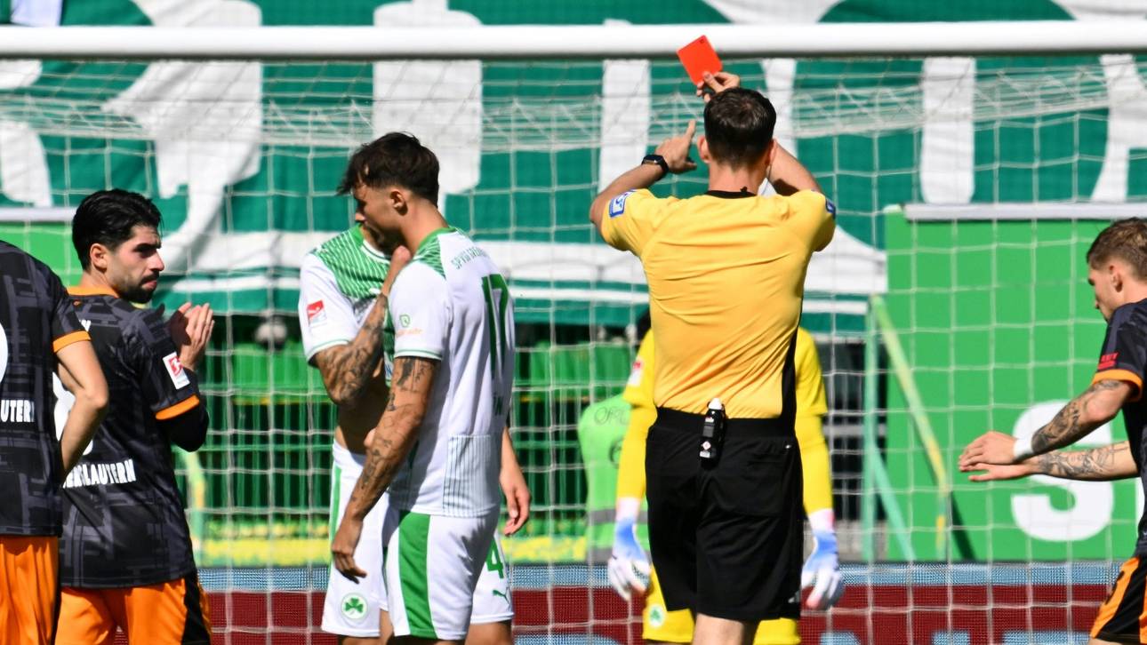 Rekord-Rot: FCK gewinnt bei dezimierten Fürthern