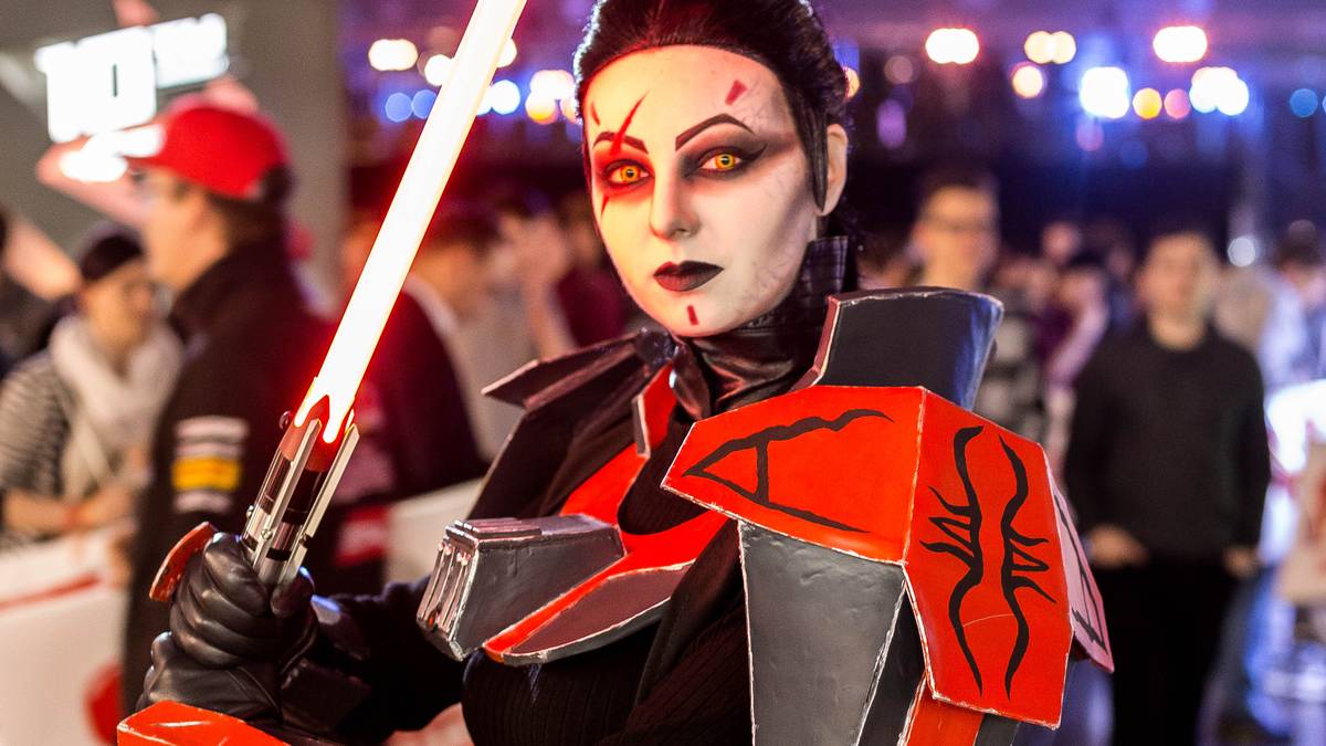 Eine weibliche Sith war ebenfalls dabei.