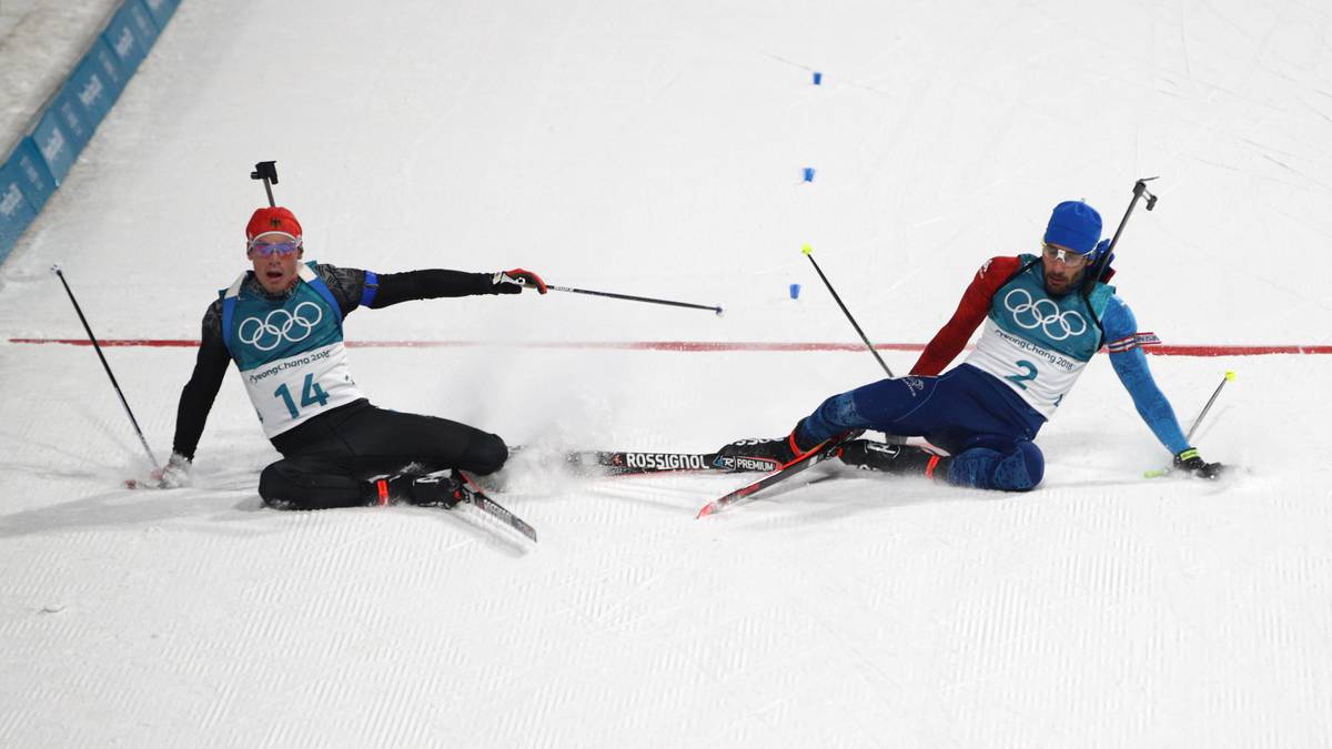 "Als ich im Ziel lag war ich mir wirklich nicht sicher, wer von uns jetzt der Erste war, weil ich schon gemerkt habe, dass es verdammt knapp war", so Schempp 