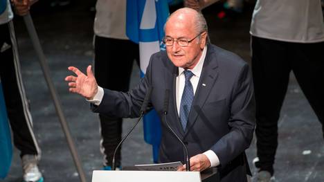 Joseph S. Blatter will FIFA-Präsident werden