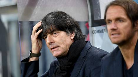 Joachim Löw peilt mit dem DFB-Team bei der WM die Titelverteidigung an
