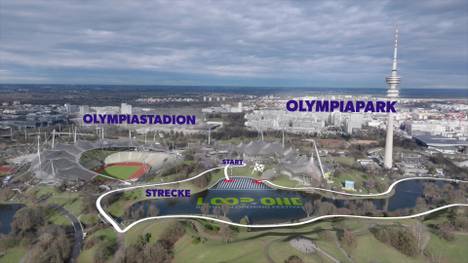 Am 18. und 19. Oktober steigt im Münchner Olympiapark erstmals das "Loop One Festival" zum Start in die neue Biathlon-Saison. Auf dieser Strecke messen sich die Biathlon-Stars.