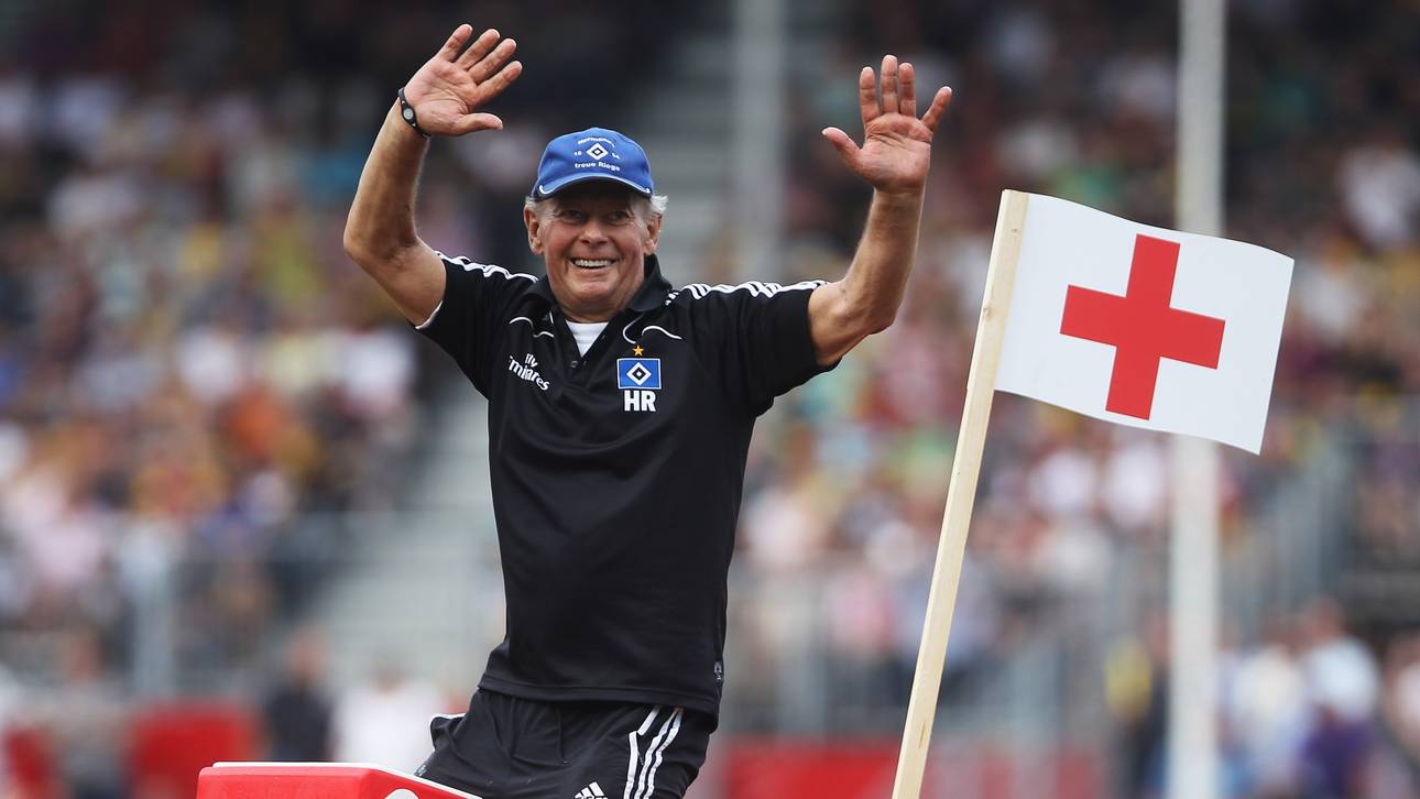 Denkmal für HSV-Idol Rieger