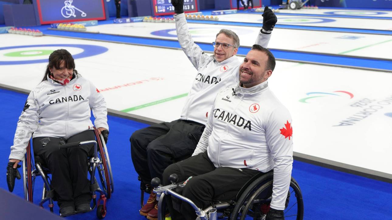 Kanada holt Gold im Rollstuhlcurling