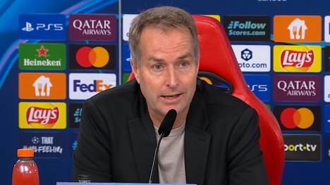 Bayer-Coach Kasper Hjulmand lobt Alejandro Grimaldo vor dem Champions-League-Duell mit Benfica in höchsten Tönen. 