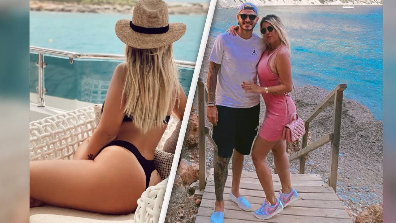 Mauro Icardi und Frau Wanda Nara urlauben luxuriös vor Ibiza