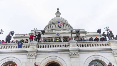 Das Kapitol in Washington wurde von Trump-Unterstützern besetzt