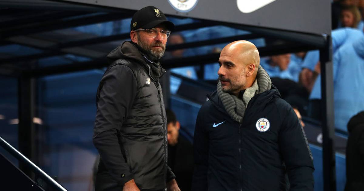 Klopp, Liverpools Trainer, und Guardiola, Stadttrainer, kritisieren