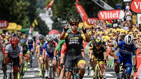 Tour de France 2018: 13. Etappe heute LIVE im TV, Stream und Ticker, Der Niederländer Dylan Groenewegen setzt sich im Massensprint durch